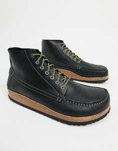 Черные туфли на шнуровке Birkenstock-Черный