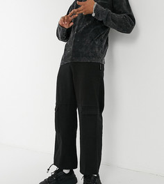 Черные брюки в стили милитари COLLUSION-Черный цвет