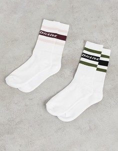 Набор из двух пар белых носков Dickies Madison Heights-Белый