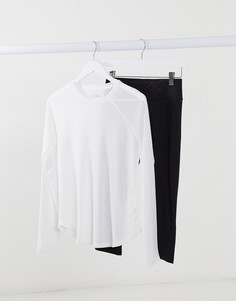 Лонгслив для занятий йогой ASOS 4505-Белый