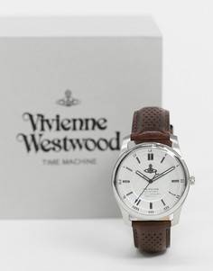 Наручные часы с коричневым ремешком Vivienne Westwood Holborn II-Коричневый