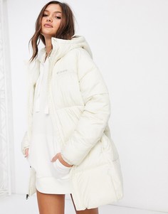 Белая куртка Columbia Puffect Mid-Белый