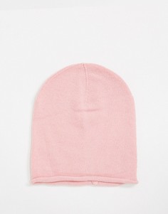 Светлая шапка Pieces-Розовый