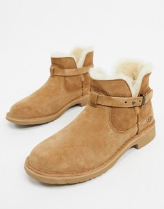 Ботильоны каштанового цвета UGG Elisa-Коричневый
