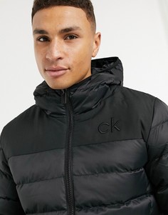 Черная куртка-пуховик Calvin Klein Golf Lassen-Черный цвет