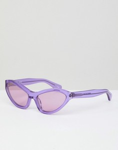 Солнцезащитные очки "кошачий глаз" House of Holland-Фиолетовый