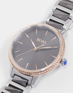 Фирменные наручные часы Boss 1502569-Серый