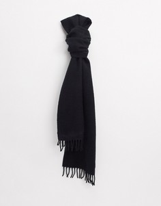 Черный шарф Weekday Orbit