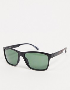 Черные квадратные солнцезащитные очки SVNX-Черный