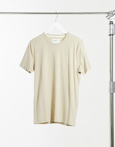 Светло-коричневая футболка с логотипом Abercrombie & Fitch-Коричневый