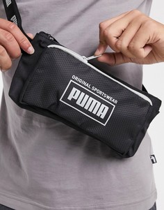 Черная сумка-кошелек на пояс с логотипом на ремешке Puma-Черный