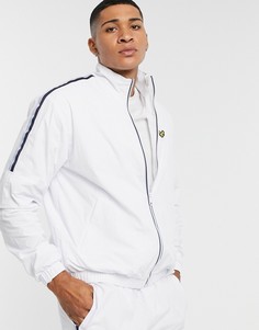 Олимпийка с лампасами от комплекта с логотипом Lyle & Scott-Белый
