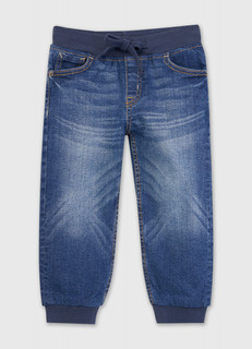 Базовые джинсы-джоггеры для мальчиков O'stin