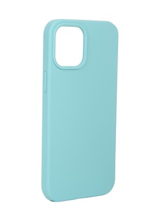 Чехол Innovation для APPLE iPhone 12 Pro Max Silicone Soft Inside Turquoise 18031