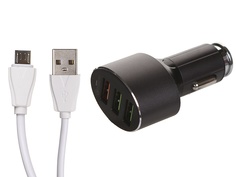 Зарядное устройство Ldnio C703Q 3xUSB + MicroUSB Grey LD_B4412