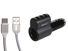 Зарядное устройство Ldnio CM11 3xUSB + Type-C Black LD_B4419