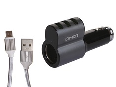 Зарядное устройство Ldnio CM11 3xUSB + MicroUSB Black LD_B4417
