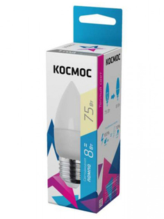 Лампочка Космос Е27 CN 8W 230V 3000K Lksm_LED8wCNE2730