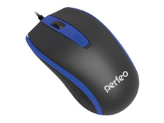 Мышь Perfeo Profil Black-Blue USB PF_4930