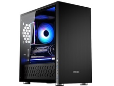 Корпус Jonsbo C3-Plus Tempered Glass Black без БП