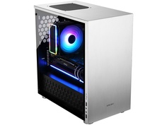Корпус Jonsbo C3-Plus Tempered Glass Silver без БП