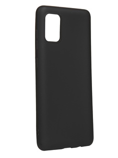 Чехол Antibacterial Case для Samsung Galaxy A71 TPU Ag+ с антибактериальным эффектом 1mm Black AC2071S711K