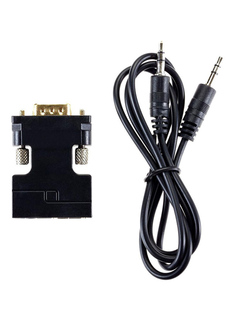 Аксессуар Vcom HDMI/F - VGA/M + Audio CA336