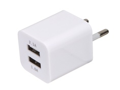 Зарядное устройство Sonnen 2xUSB 2.1A White 454797