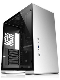 Корпус Jonsbo U5 Tempered Glass Silver без БП