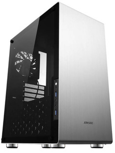 Корпус Jonsbo U4 Tempered Glass Silver без БП