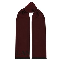 Шерстяной шарф Lanvin