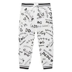 Хлопковые джоггеры Dolce & Gabbana