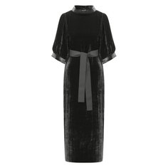 Платье из вискозы Giorgio Armani