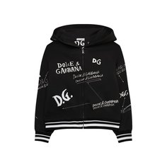 Хлопковая толстовка Dolce & Gabbana