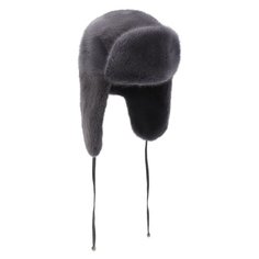 Норковая шапка-ушанка Kussenkovv