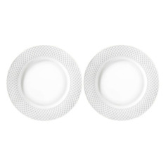 Набор тарелок WILMAX Julia Vysotskaya WL-880101-JV/2C, 2 предмета, белый
