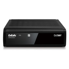 Ресивер DVB-T2 BBK SMP025HDT2, черный