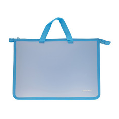 Упаковка папок для тетрадей SILWERHOF Gems 671947, A4, 340х245х40мммм, 1 отделение, пластик, на молнии 4 шт./кор.