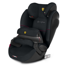 Автокресло детское CYBEX Pallas M-Fix SL, 1/2/3, от 9 мес до 12 лет, черный/красный