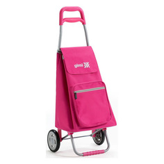 Сумка-тележка Gimi 154358/154672 37x96x33см 45л. 1.8кг. розовый