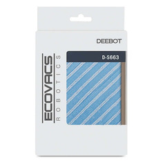 Набор салфеток ECOVACS D-S663, для ECOVACS DEEBOT Slim, Slim 2