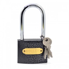 Замок навесной с длинной дужкой Локри 367-75l/75мм/