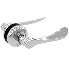 Комплект дверных ручек Локри zy-508 cp хром