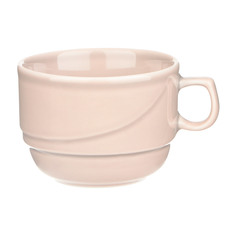 Чашка чайная Башкирский фарфор Принц 190 мл розовый