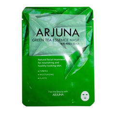Антиоксидантная маска для лица Arjuna Essence mask с эссенцией зеленого чая All New Cosmetic