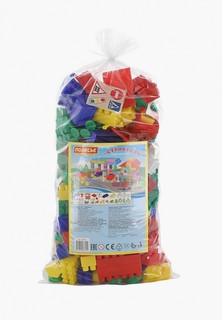 Конструктор Polesie "Строитель" (181 элемент)