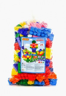 Конструктор Polesie "Великан" (198 элем. в мешке)