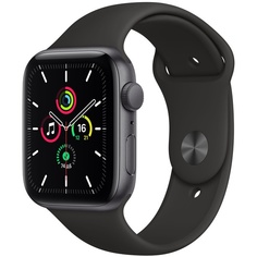 Смарт-часы Apple Watch SE 40 мм серый космос, спортивный ремешок