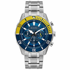 Японские наручные мужские часы Bulova 98A245. Коллекция Sports