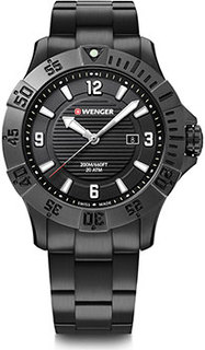 Швейцарские наручные мужские часы Wenger 01.0641.135. Коллекция Seaforce